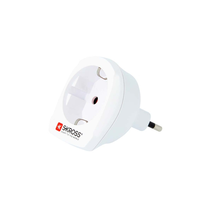 SKROSS Europe to Italy For 2- and 3-pole devices in the group HOME, HOUSEHOLD & GARDEN / Electricity & Lighting / Travel adapters at TP E-commerce Nordic AB (C29487)