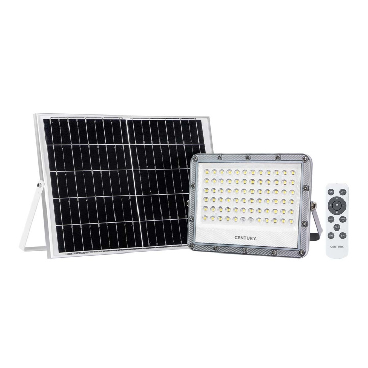 Century Floodlight SIRIO SOLARE 5 W 800 lm 4000 K in the group HOME, HOUSEHOLD & GARDEN / Electricity & Lighting / Outdoor lighting / Solar lamp at TP E-commerce Nordic AB (C29488)