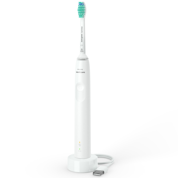 Philips Eltandborste Vit HX3671/13 in the group BEAUTY & HEALTH / Oral care / Electric toothbrushes at TP E-commerce Nordic AB (C29510)