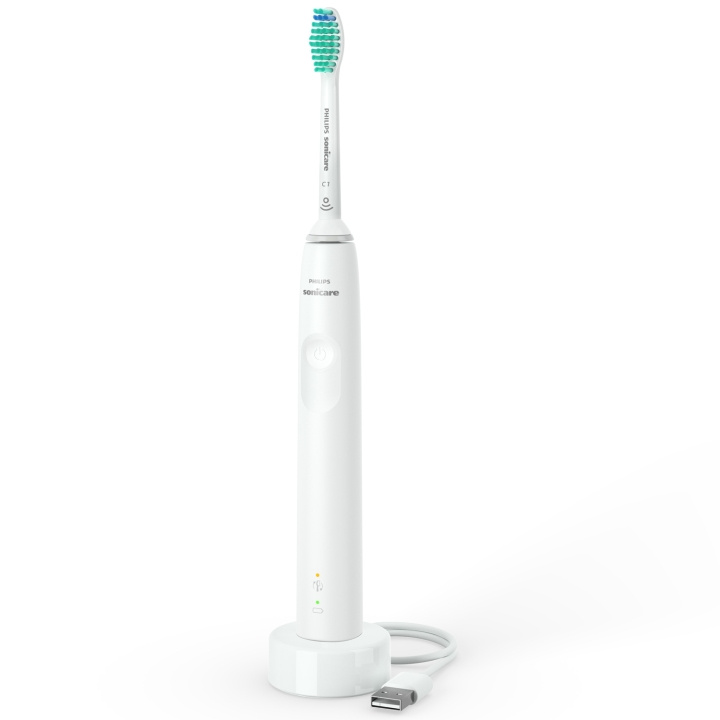 Philips Eltandborste Vit HX3673/13 in the group BEAUTY & HEALTH / Oral care / Electric toothbrushes at TP E-commerce Nordic AB (C29512)