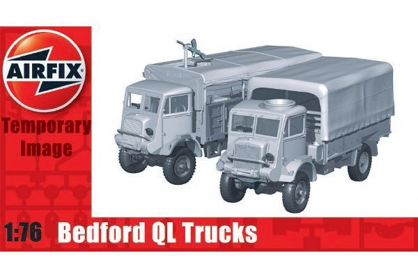 AIRFIX Bedford QLD/QLT Trucks in the group Sport, leisure & Hobby / Hobby / Plastic models / Cars at TP E-commerce Nordic AB (C29536)