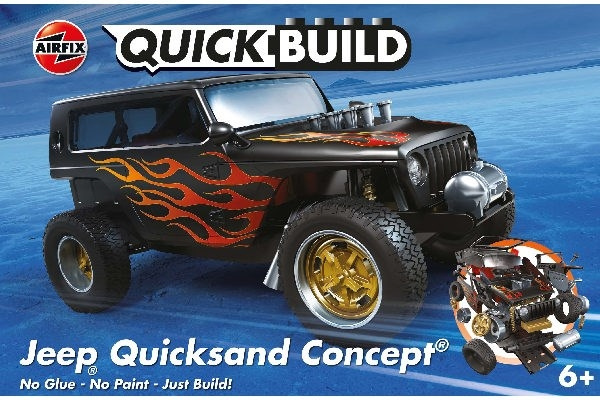 AIRFIX Quickbuild Jeep \'Quicksand\' Concept in the group Sport, leisure & Hobby / Hobby / Plastic models / Cars at TP E-commerce Nordic AB (C29541)