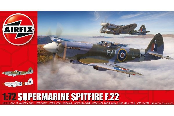 AIRFIX Supermarine Spitfire F.22 in the group Sport, leisure & Hobby / Hobby / Plastic models / Airplanes/Helicopters at TP E-commerce Nordic AB (C29549)