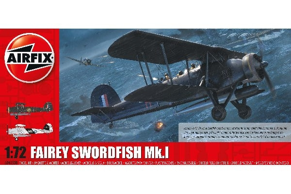 AIRFIX Fairey Swordfish Mk.I in the group Sport, leisure & Hobby / Hobby / Plastic models / Airplanes/Helicopters at TP E-commerce Nordic AB (C29553)