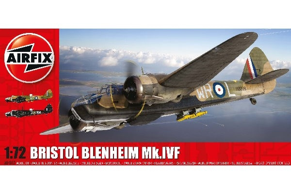 AIRFIX Bristol Blenheim Mk.IVF in the group Sport, leisure & Hobby / Hobby / Plastic models / Airplanes/Helicopters at TP E-commerce Nordic AB (C29554)