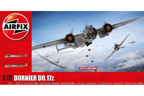 AIRFIX Dornier Do.17z in the group Sport, leisure & Hobby / Hobby / Plastic models / Airplanes/Helicopters at TP E-commerce Nordic AB (C29557)