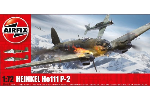 AIRFIX Heinkel He111P-2 in the group Sport, leisure & Hobby / Hobby / Plastic models / Airplanes/Helicopters at TP E-commerce Nordic AB (C29558)