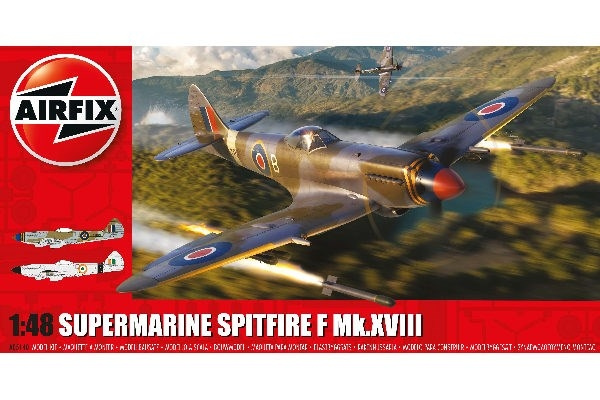 AIRFIX Supermarine Spitfire F Mk.XVIII in the group Sport, leisure & Hobby / Hobby / Plastic models / Airplanes/Helicopters at TP E-commerce Nordic AB (C29562)