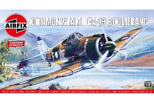 AIRFIX Commonwealth CA-13 Boomerang in the group Sport, leisure & Hobby / Hobby / Plastic models / Airplanes/Helicopters at TP E-commerce Nordic AB (C29574)