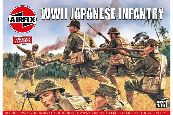 AIRFIX Japanese Infantry in the group Sport, leisure & Hobby / Hobby / Plastic models / Figures at TP E-commerce Nordic AB (C29582)
