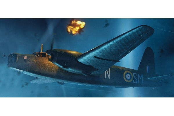 AIRFIX Vickers Wellington Mk.II in the group Sport, leisure & Hobby / Hobby / Plastic models / Airplanes/Helicopters at TP E-commerce Nordic AB (C29589)