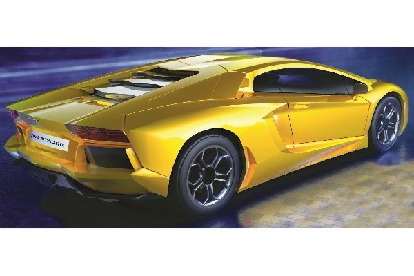 AIRFIX Quickbuild Lamborghini Aventsdor, yellow in the group Sport, leisure & Hobby / Hobby / Plastic models / Cars at TP E-commerce Nordic AB (C29610)