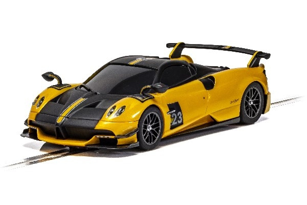 SCALEXTRIC Pagani Huayra BC Roadster 1:32, yellow in the group TOYS, KIDS & BABY PRODUCTS / Radio controlled / Racing tracks / Cars at TP E-commerce Nordic AB (C29644)