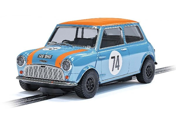 SCALEXTRIC Mini Cooper S Gulf Nick Riley & Gabriele Tarquini in the group TOYS, KIDS & BABY PRODUCTS / Radio controlled / Racing tracks / Cars at TP E-commerce Nordic AB (C29680)