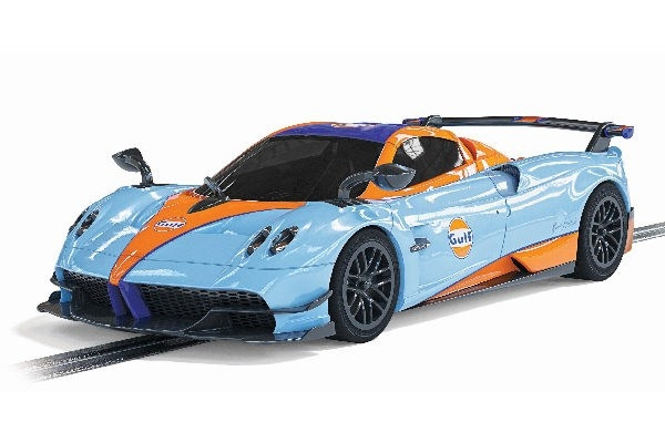 SCALEXTRIC Pagani Huayra BC Roadster, Gulf Edition in the group TOYS, KIDS & BABY PRODUCTS / Radio controlled / Racing tracks / Cars at TP E-commerce Nordic AB (C29681)