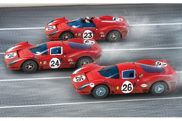SCALEXTRIC 1967 Daytona 24 triple pack 1:32 in the group TOYS, KIDS & BABY PRODUCTS / Radio controlled / Racing tracks / Cars at TP E-commerce Nordic AB (C29710)
