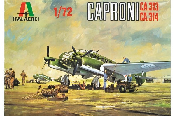 ITALERI 1:72 Caproni Ca. 313/314 (Vintage Limited Edition) in the group Sport, leisure & Hobby / Hobby / Plastic models / Airplanes/Helicopters at TP E-commerce Nordic AB (C29797)