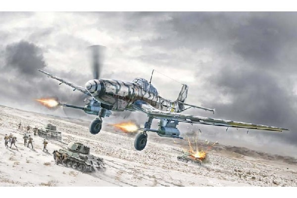 ITALERI 1:72 Junker Ju-87G-2 Kanonenvogel in the group Sport, leisure & Hobby / Hobby / Plastic models / Airplanes/Helicopters at TP E-commerce Nordic AB (C29815)