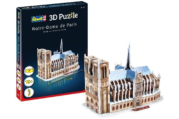 Revell 3D Puzzle Notre Dame de Paris in the group Sport, leisure & Hobby / Hobby / Plastic models / Various products at TP E-commerce Nordic AB (C29840)