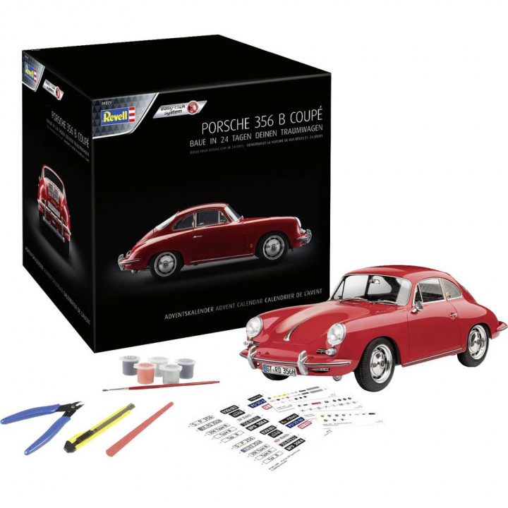 Revell Advent Calendar \'Porsche 356\', easy-click system in the group TOYS, KIDS & BABY PRODUCTS / Toys / Advent calendar at TP E-commerce Nordic AB (C29860)