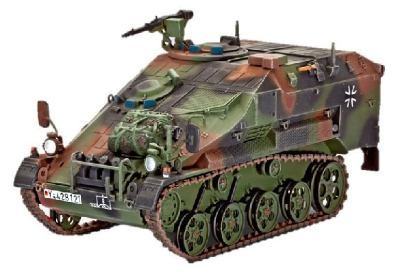 Revell Wiesel 2 LeFlaSys BF/UF in the group Sport, leisure & Hobby / Hobby / Plastic models / Military vehicles (land) at TP E-commerce Nordic AB (C29890)