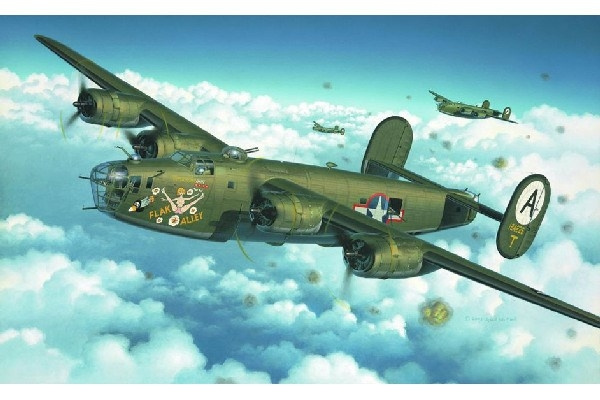 Revell B-24D Liberator in the group Sport, leisure & Hobby / Hobby / Plastic models / Airplanes/Helicopters at TP E-commerce Nordic AB (C29917)