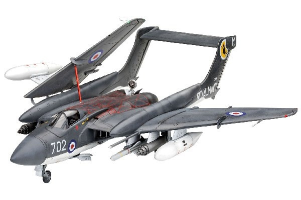 Revell De Havilland Sea Vixen FAW 2 70th Anniversary 1:72 in the group Sport, leisure & Hobby / Hobby / Plastic models / Airplanes/Helicopters at TP E-commerce Nordic AB (C29928)