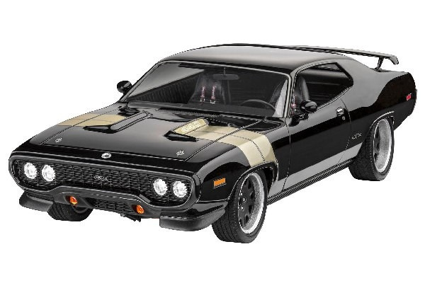 Revell Fast & Furious - Dominic\'s 1971 Plymouth GTX 1:25 in the group Sport, leisure & Hobby / Hobby / Plastic models / Cars at TP E-commerce Nordic AB (C29969)