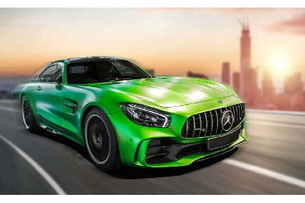 Revell Build \'n Race Mercedes-AMG GT R, green in the group Sport, leisure & Hobby / Hobby / Plastic models / Cars at TP E-commerce Nordic AB (C30002)