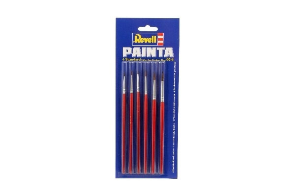 Revell Painta Standard (6 brushes) in the group Sport, leisure & Hobby / Hobby / Hobby colors / Revell / Brushes & Accessories at TP E-commerce Nordic AB (C30045)