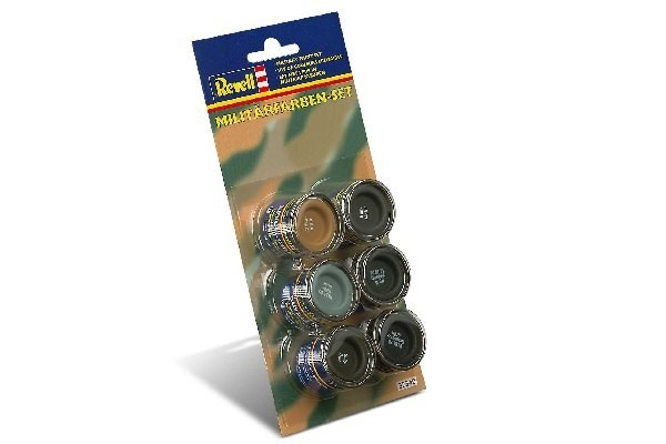 Revell Enamel Military colour set 6x14ml in the group Sport, leisure & Hobby / Hobby / Hobby colors / Revell / Color set at TP E-commerce Nordic AB (C30046)