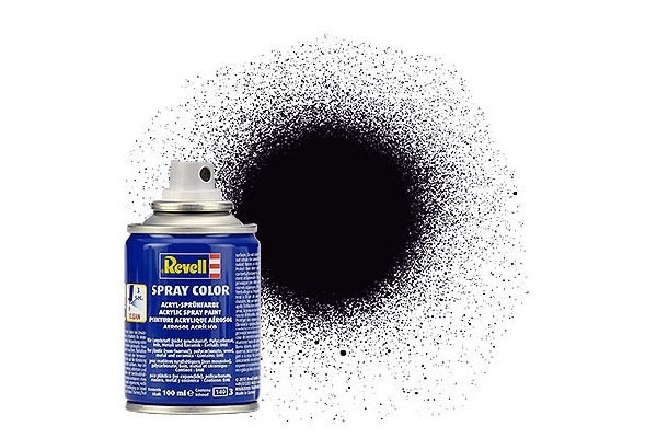 Revell Spray black mat 100 ml. in the group Sport, leisure & Hobby / Hobby / Hobby colors / Revell / Spray paint at TP E-commerce Nordic AB (C30055)