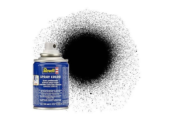 Revell Spray black silk 100 ml. in the group Sport, leisure & Hobby / Hobby / Hobby colors / Revell / Spray paint at TP E-commerce Nordic AB (C30077)