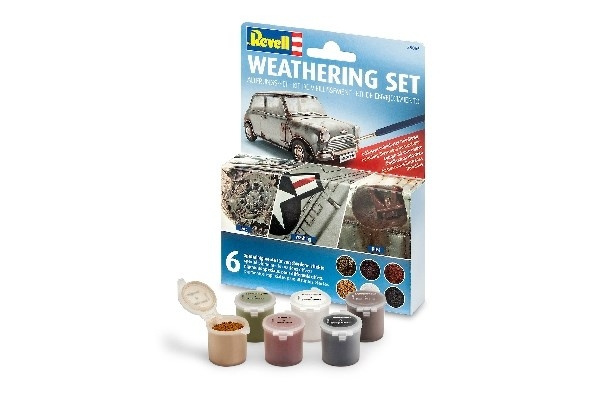 Revell Weathering Set (6 Pigments) in the group Sport, leisure & Hobby / Hobby / Hobby colors / Revell / Color set at TP E-commerce Nordic AB (C30092)