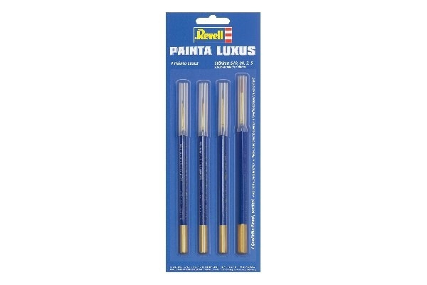 Revell Painta Luxus premium brush set, 4pcs ass. in the group Sport, leisure & Hobby / Hobby / Hobby colors / Revell / Brushes & Accessories at TP E-commerce Nordic AB (C30119)