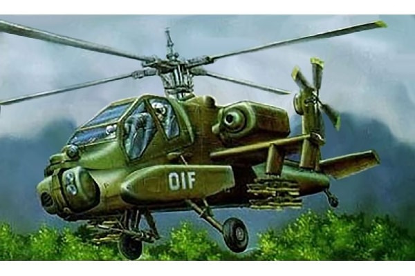 Revell Model Set AH-64A Apache in the group Sport, leisure & Hobby / Hobby / Plastic models / Airplanes/Helicopters at TP E-commerce Nordic AB (C30150)