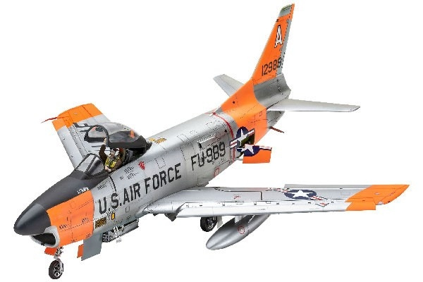 Revell Model Set F-86D Dog Sabre in the group Sport, leisure & Hobby / Hobby / Plastic models / Airplanes/Helicopters at TP E-commerce Nordic AB (C30152)