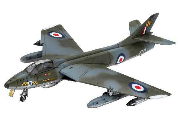 Revell Model Set Hawker Hunter FGA.9 in the group Sport, leisure & Hobby / Hobby / Plastic models / Airplanes/Helicopters at TP E-commerce Nordic AB (C30153)