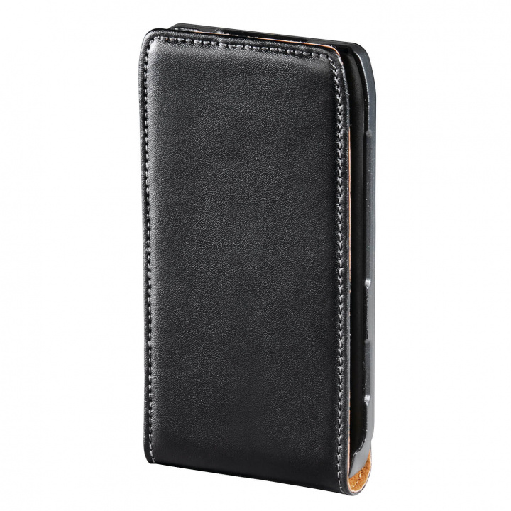 Hama Mobilväska Nokia X7 flip-front svart läder in the group SMARTPHONE & TABLETS / Phone cases / Nokia/Microsoft at TP E-commerce Nordic AB (C30193)