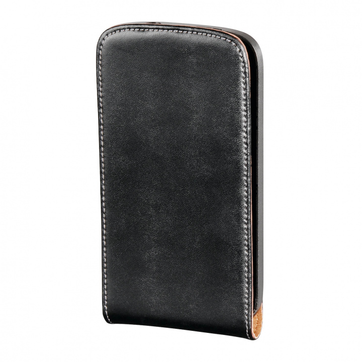 Hama Mobilväska HTC Salsa flip-front svart läder in the group SMARTPHONE & TABLETS / Phone cases / Other models at TP E-commerce Nordic AB (C30194)