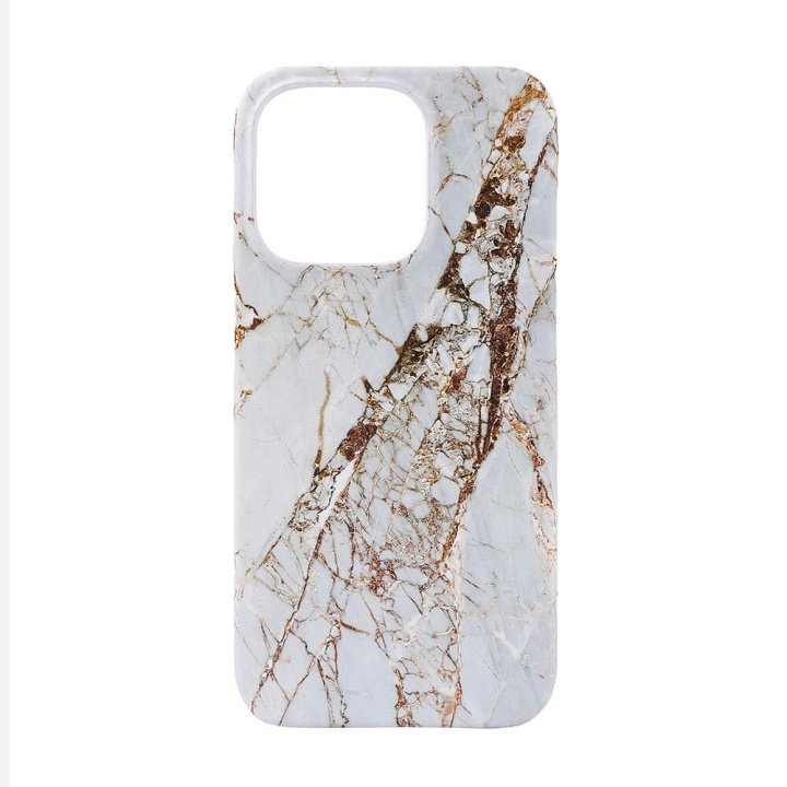 Onsala Phone Case MagSeries White Rhino Marble - iPhone 15 Pro in the group SMARTPHONE & TABLETS / Phone cases / Apple / iPhone 15 at TP E-commerce Nordic AB (C30258)