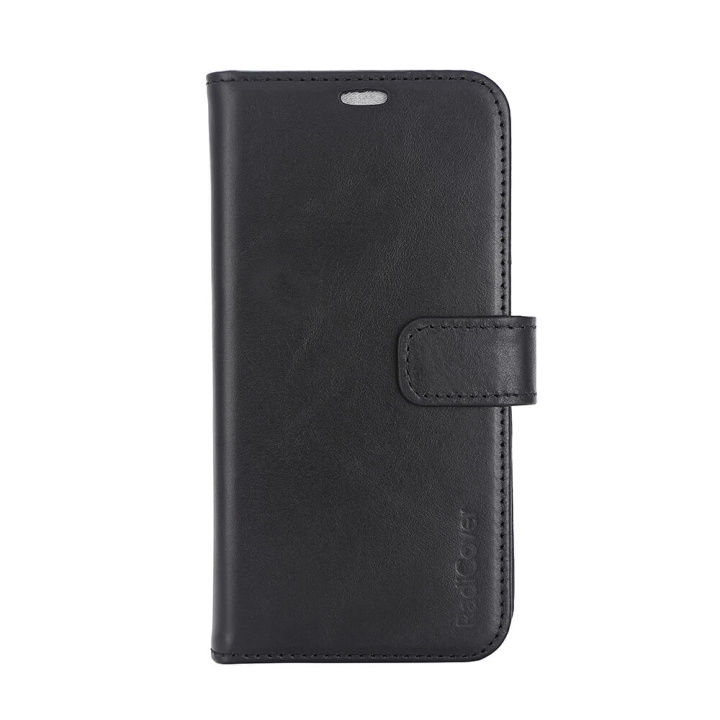 RADICOVER Wallet Case 2in1 Anti Radiation Leather MagS Black - iPhone 15 in the group SMARTPHONE & TABLETS / Phone cases / Apple / iPhone 15 at TP E-commerce Nordic AB (C30266)