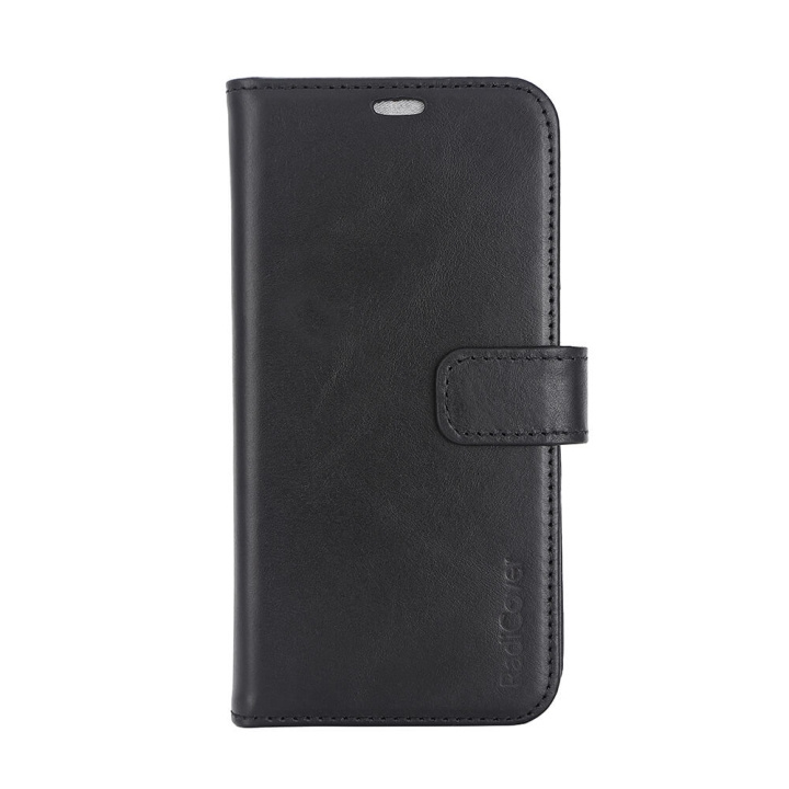 Radicover Wallet Case 2in1 Anti Radiation Leather MagS Black - iPhone 15 in the group SMARTPHONE & TABLETS / Phone cases / Apple / iPhone 15 at TP E-commerce Nordic AB (C30266)