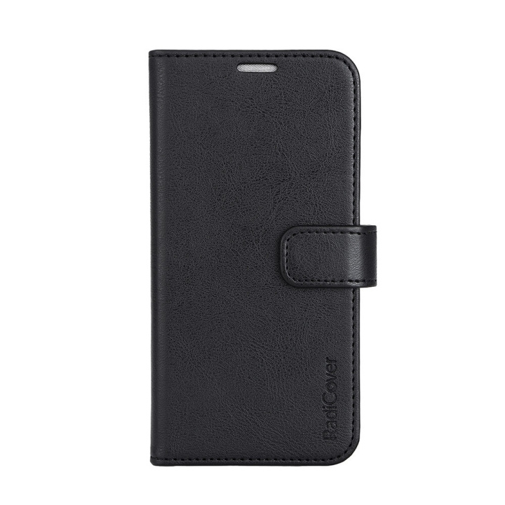 RADICOVER Wallet Case Anti Radiation PU MagS RFID Black - iPhone 15 Pro in the group SMARTPHONE & TABLETS / Phone cases / Apple / iPhone 15 at TP E-commerce Nordic AB (C30271)