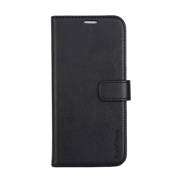 Radicover Wallet Case Anti Radiation PU MagS RFID Black - iPhone 15 Pro Max in the group SMARTPHONE & TABLETS / Phone cases / Apple / iPhone 15 at TP E-commerce Nordic AB (C30272)