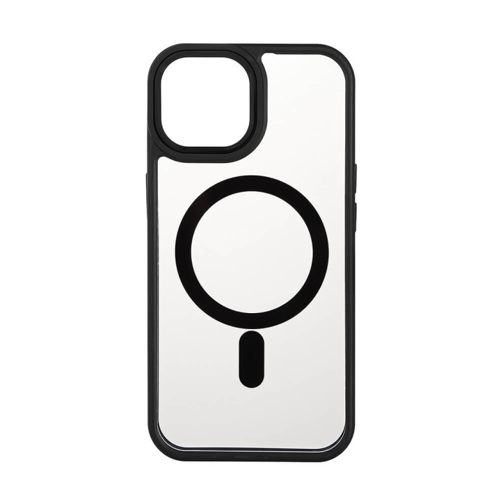 Onsala Back Bumper Clear Case MagSerie iPhone 15 Clear Case Black Bumper in the group SMARTPHONE & TABLETS / Phone cases / Apple / iPhone 15 at TP E-commerce Nordic AB (C30283)