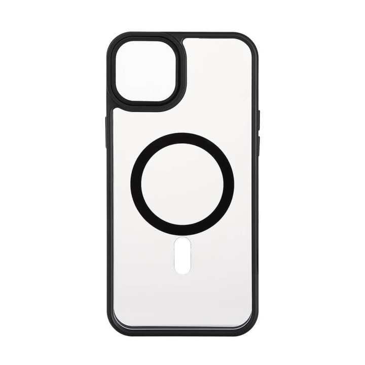 Onsala Phone Case Bumper MagSeries Black & Clear - iPhone 15 Plus in the group SMARTPHONE & TABLETS / Phone cases / Apple / iPhone 15 at TP E-commerce Nordic AB (C30284)
