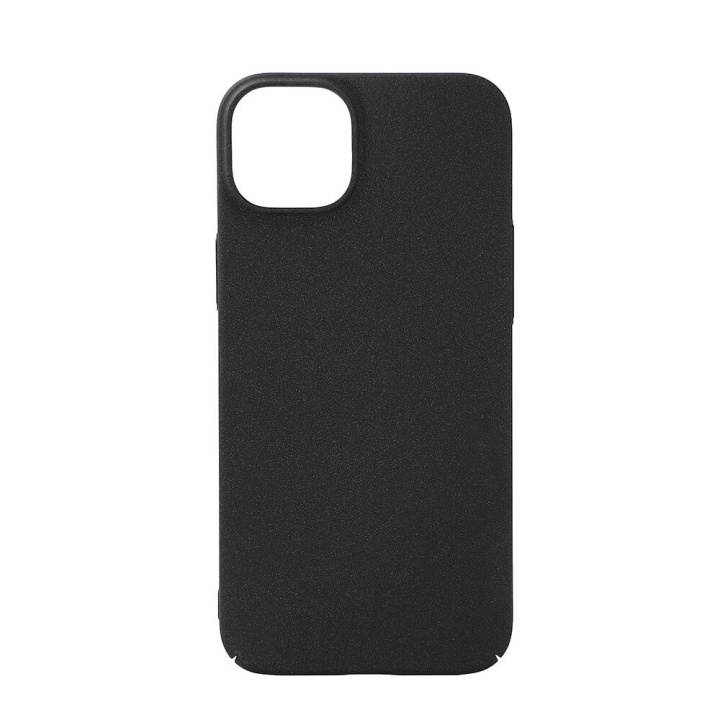 Onsala Backcover Thin Sand Burst iPhone 15 Plus Black in the group SMARTPHONE & TABLETS / Phone cases / Apple / iPhone 15 at TP E-commerce Nordic AB (C30292)