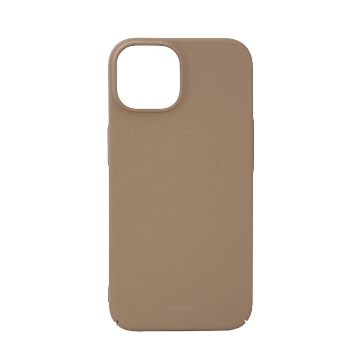 Onsala Phone Case Ultra Slim Sand Burst Beige - iPhone 15 in the group SMARTPHONE & TABLETS / Phone cases / Apple / iPhone 15 at TP E-commerce Nordic AB (C30294)
