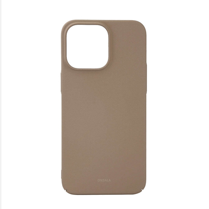 ONSALA Phone Case Ultra Slim Sand Burst Beige - iPhone 15 Pro Max in the group SMARTPHONE & TABLETS / Phone cases / Apple / iPhone 15 at TP E-commerce Nordic AB (C30296)